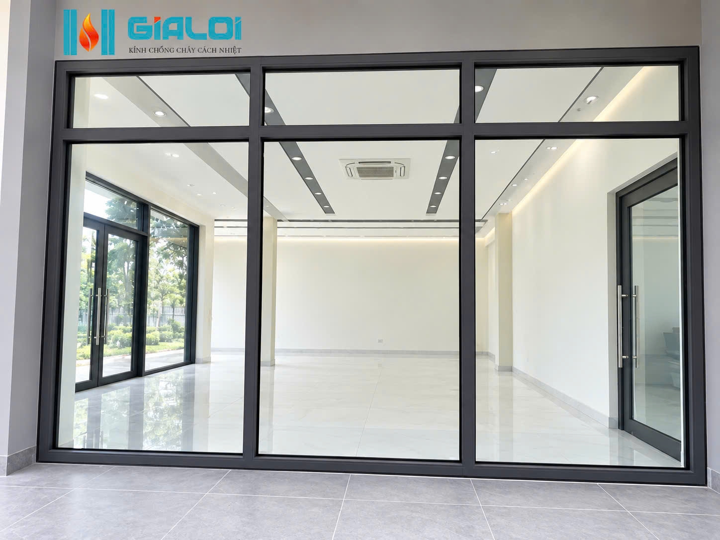 Vách kính chống cháy 60 phút GIA LỢI VKCC_001